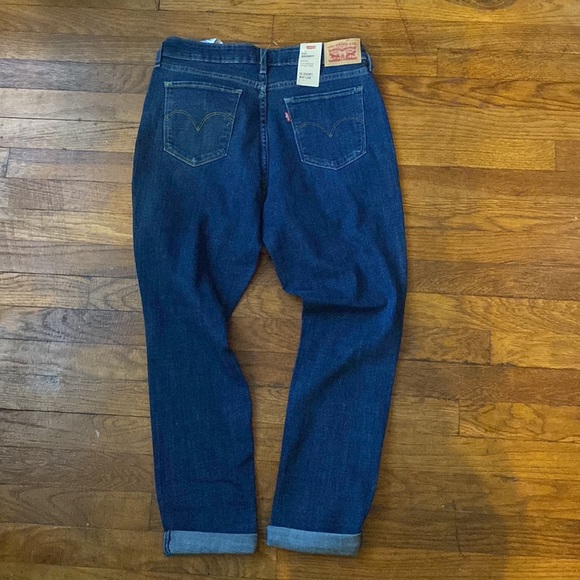 Levi's® 711 Destructed Mid Rise Skinny Jeans - Picture 5 of 9